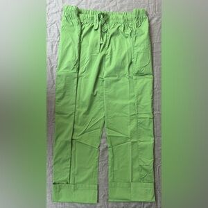 Elate Lime Green Elastic Waist Scrub Pants, Size: 4XL NIP (Unisex)